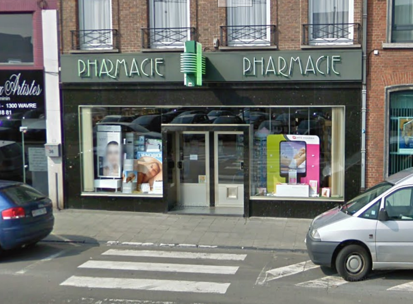 Pharmacie dans le centre de Wavre